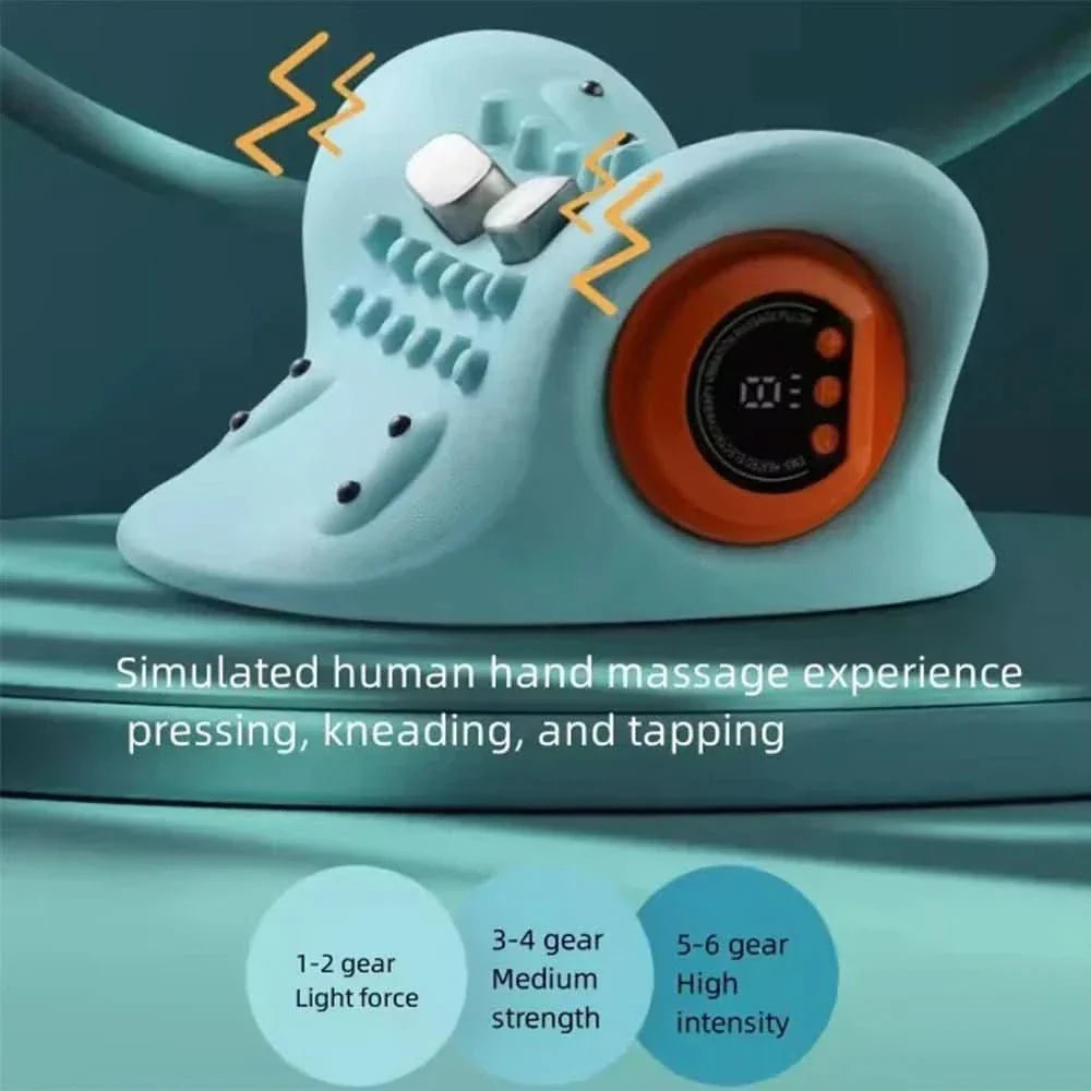 BowLift | EMS neck massager with acupressure & traction for pain relief