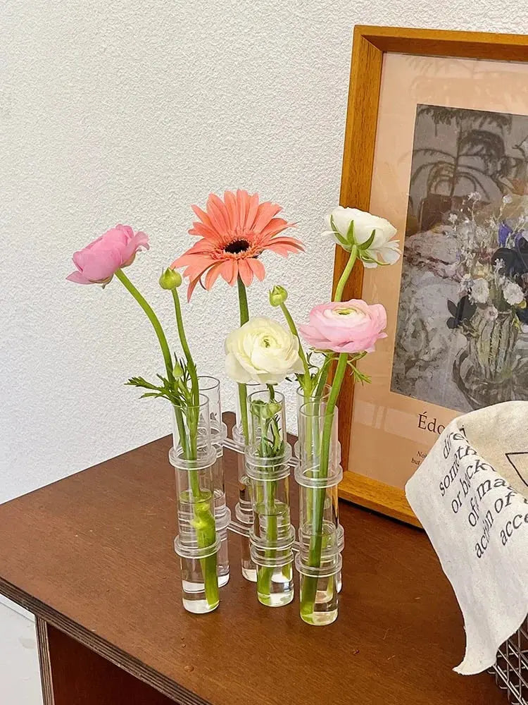 BowLift | Hinged-Flower vase – Flexible and elegant glass vase