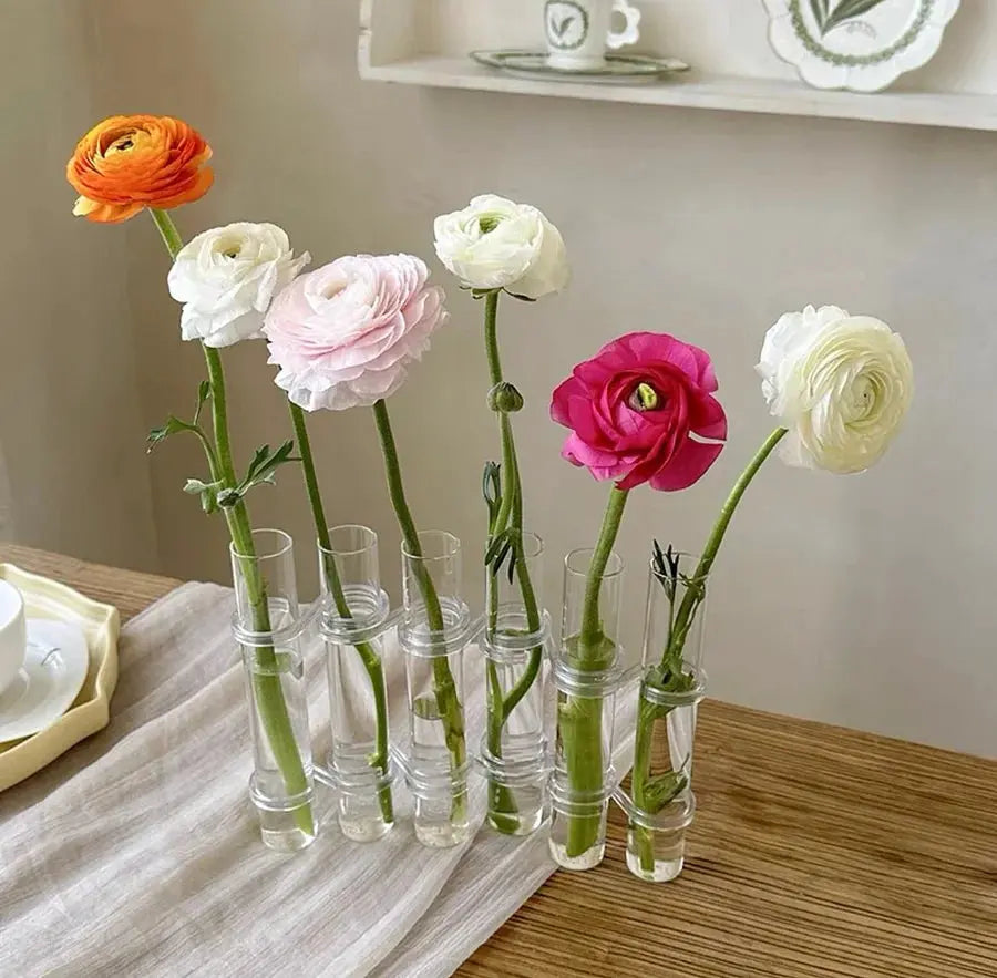 BowLift | Hinged-Flower vase – Flexible and elegant glass vase