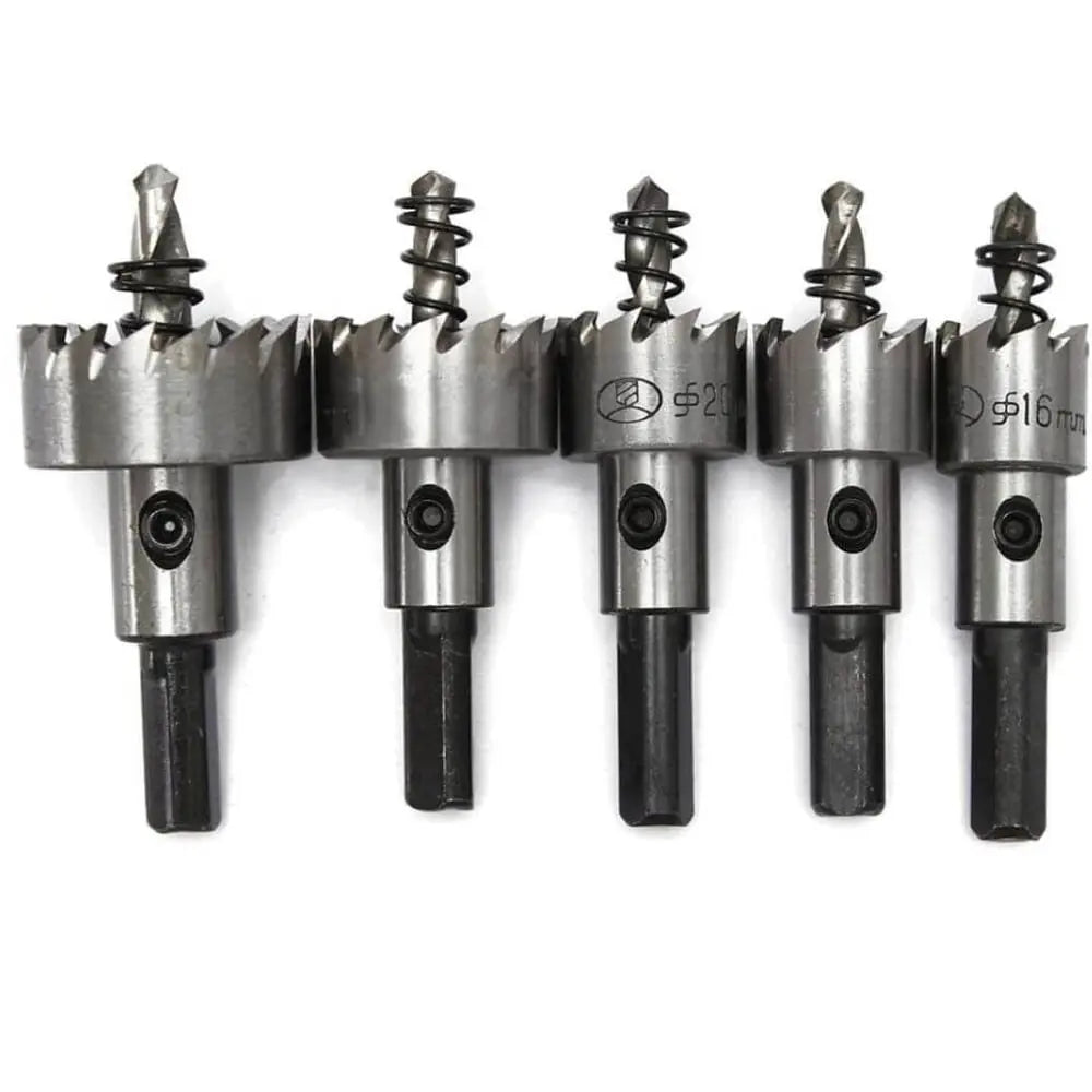 BowLift | High-Performance Carbide Core Drill Bit Set for Metal (5 Pieces)