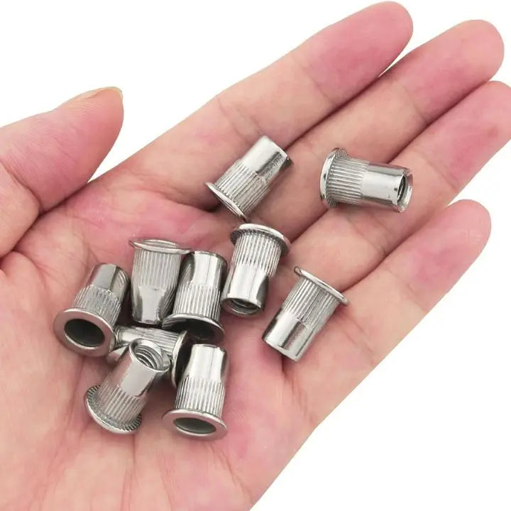 BowLift | High-Quality Nutsert Set with Countersunk Head (100 Pieces)