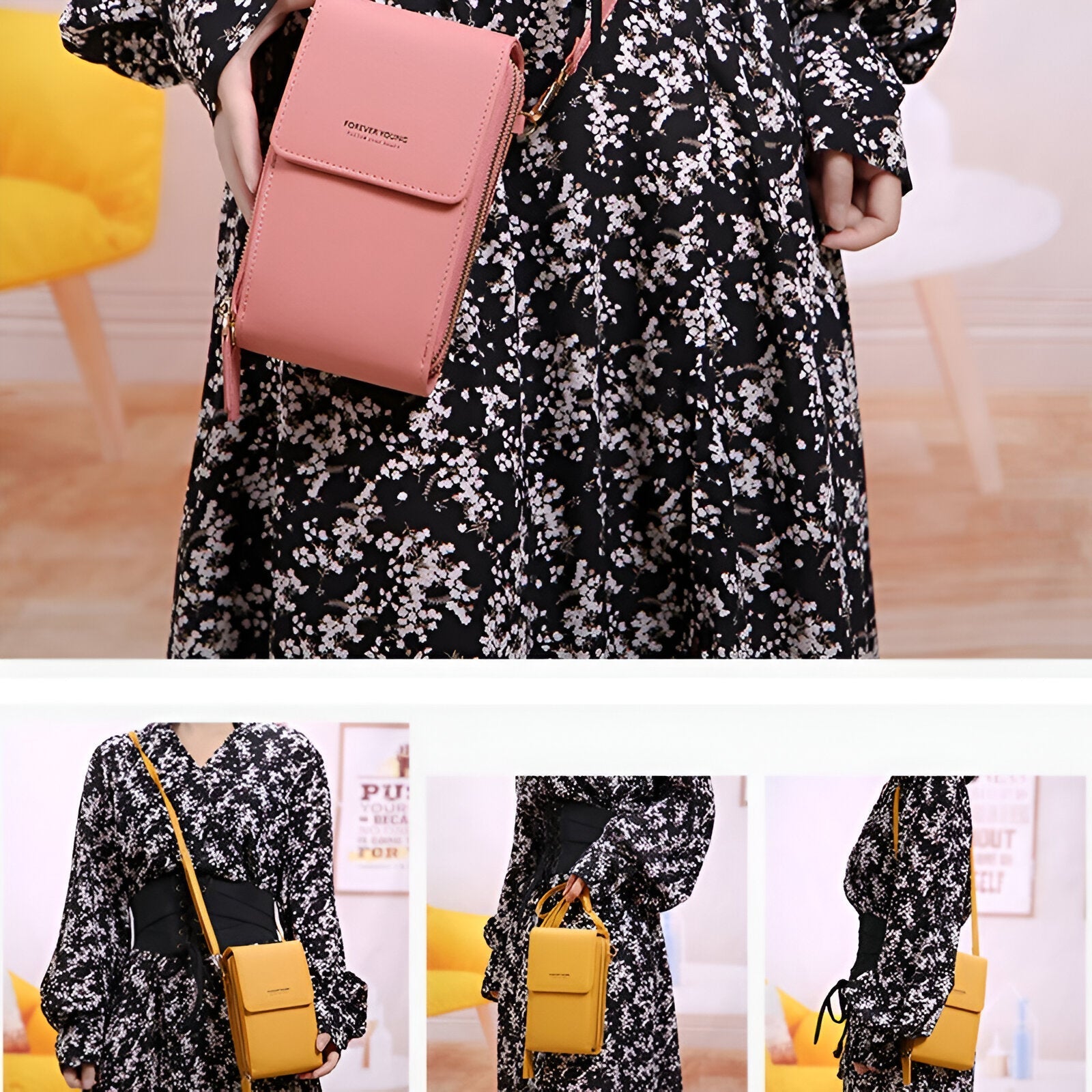 BowLift | Carry - Stylish Crossbody Wallet & Phone Holder Bag