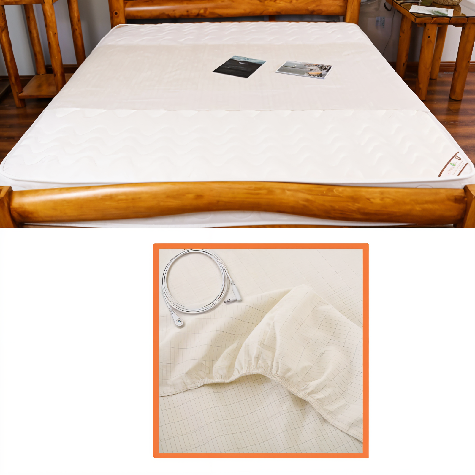 BowLift | High-Quality Conductive Grounding Sheet - Grounded Fitted Sheet - Single/Double Grounding Fitted Sheet