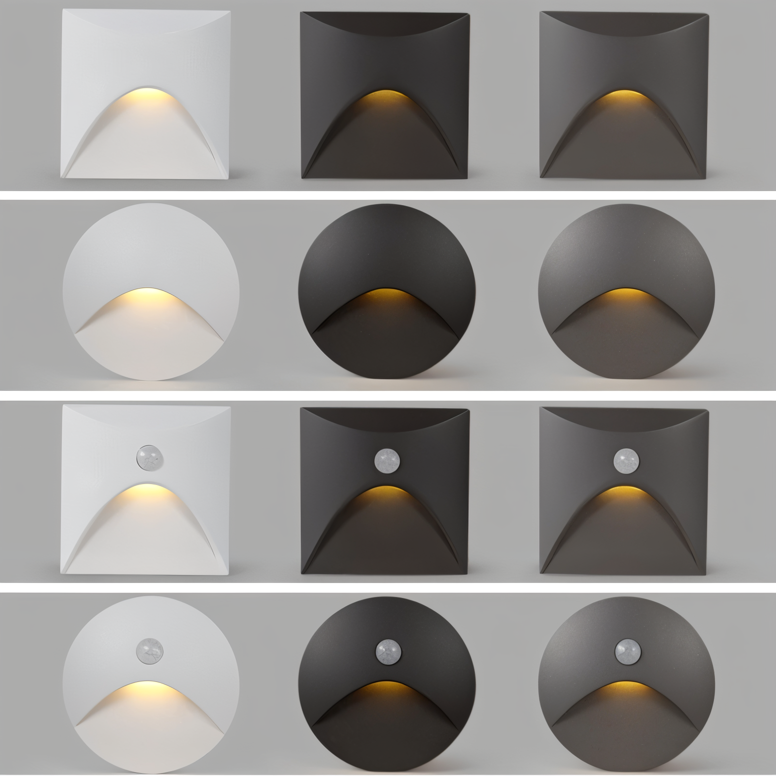 BowLift | LuminiPath - Waterproof IP65 Wall Light - Indoor and Outdoor Wall Light - Motion Sensor Wall Light LED