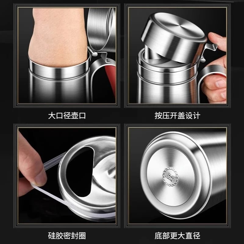 BowLift | Stainless Steel Oil Jug/Dispenser