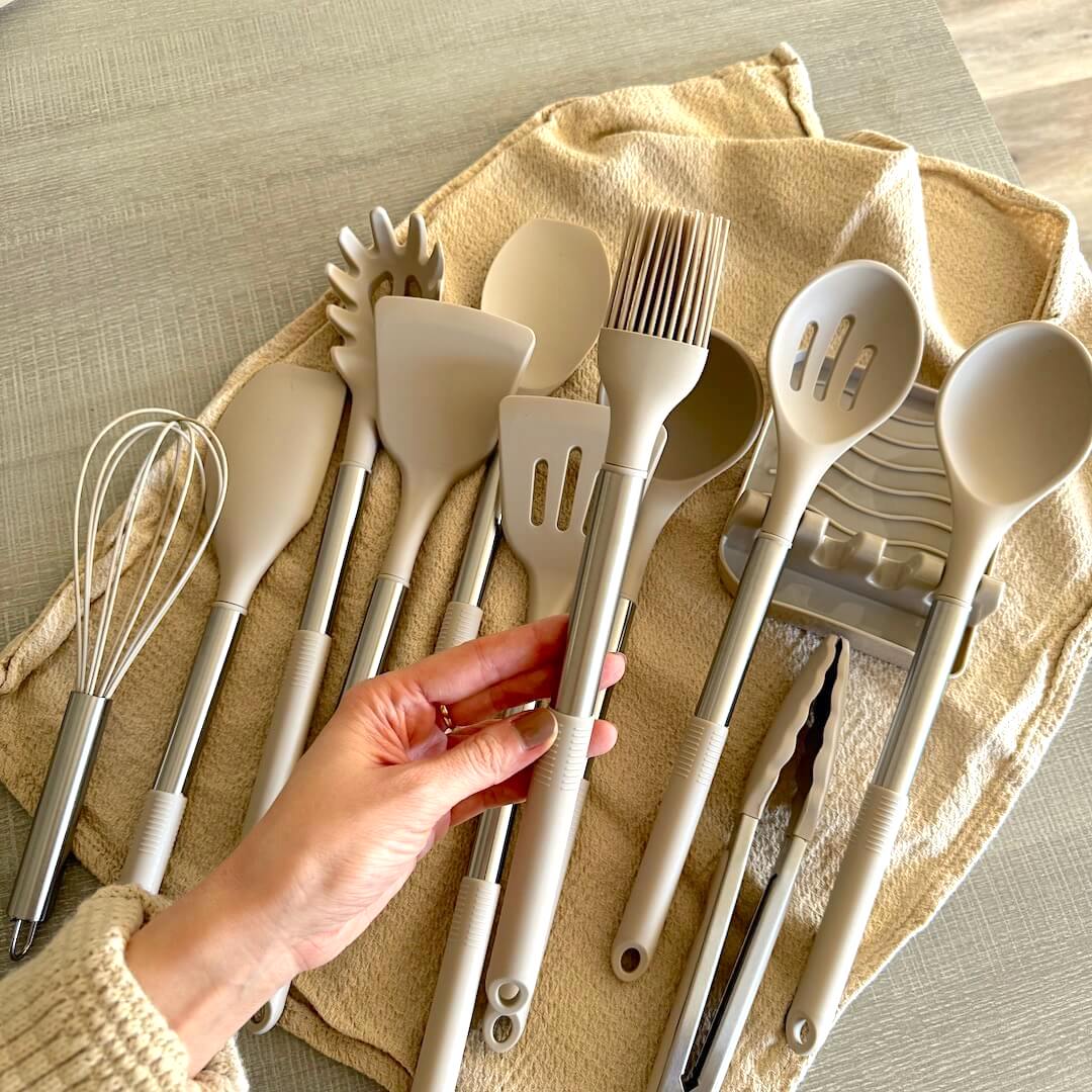 BowLift | Lyon Silicone Kitchen Utensils Set