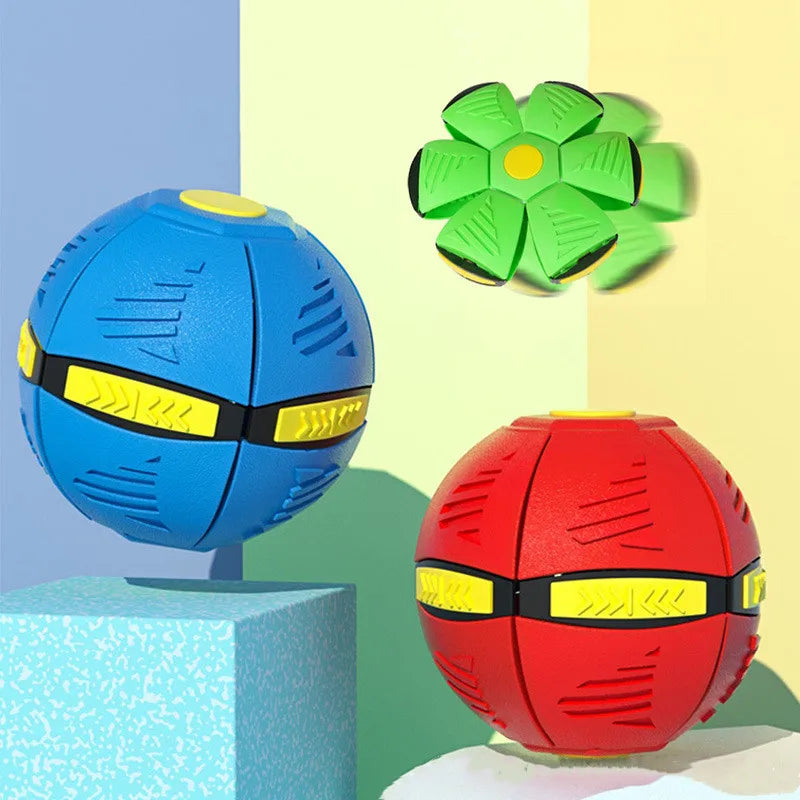 BowLift | Dog Toy Interactive Rubber Flying Disc Ball