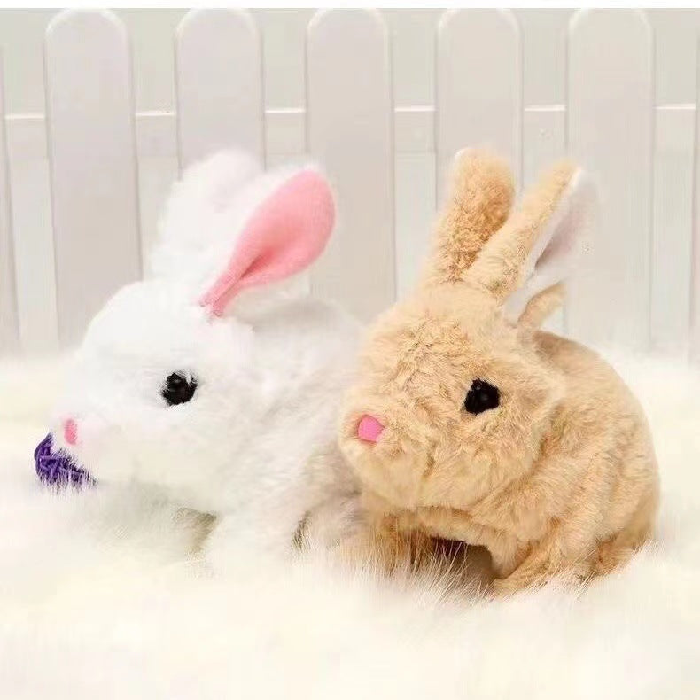 BowLift | Interactive Plush Bunny Jumping Toy - Soft Plush Toy for Kids, Various Colors