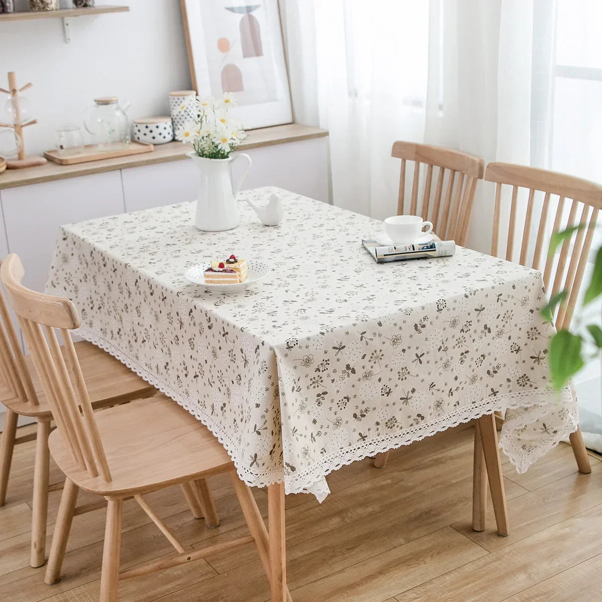 BowLift | Pastoral Cotton-Linen Tablecloth