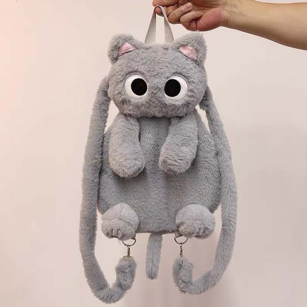 BowLift | Cute Cat Plush Backpack