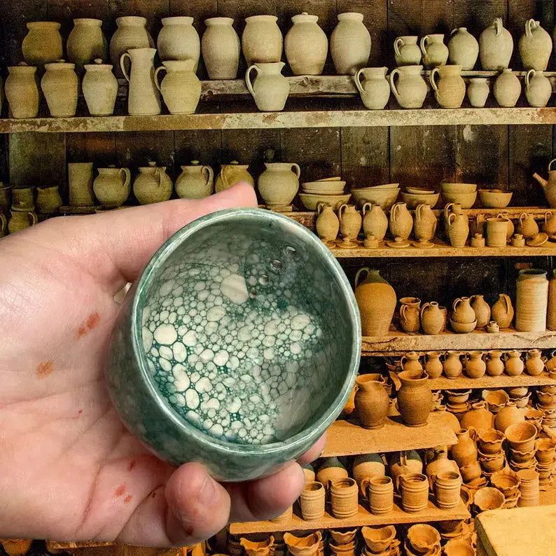 BowLift | Handmade Ceramic Herb Stripper – Effortless & Clean