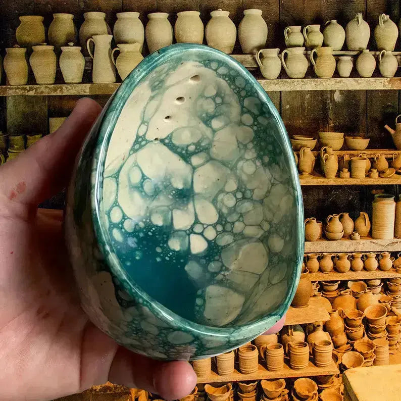 BowLift | Handmade Ceramic Herb Stripper – Effortless & Clean