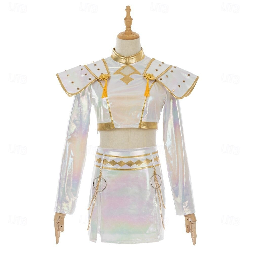 BowLift | Kpop Halloween Costume Girls Holographic Outfit