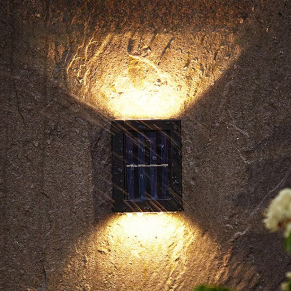 BowLift | Wireless LED Solar Wall Lights Deluxe | Efficient and Cost-Saving Outdoor Lighting
