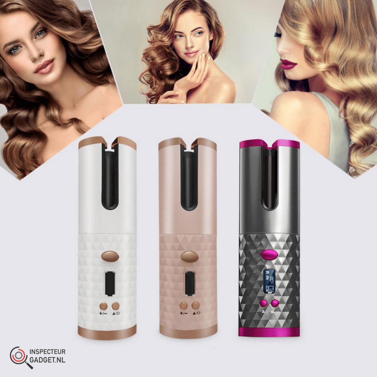 BowLift | For shiny, long-lasting curls without a plug socket