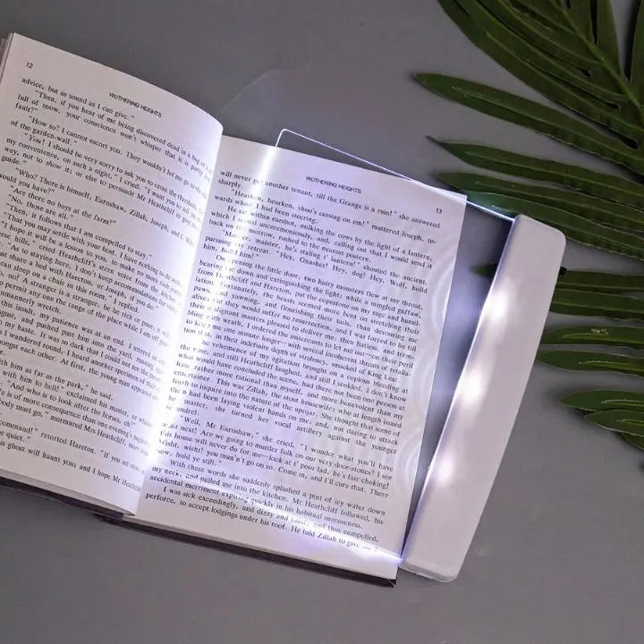 BowLift | LED Reading Lamp Flat Panel – Night Light with 2 Brightness Levels & Eye PRedection