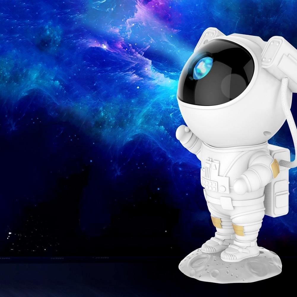 BowLift | Galaxy Astronaut Night Light Room Projector