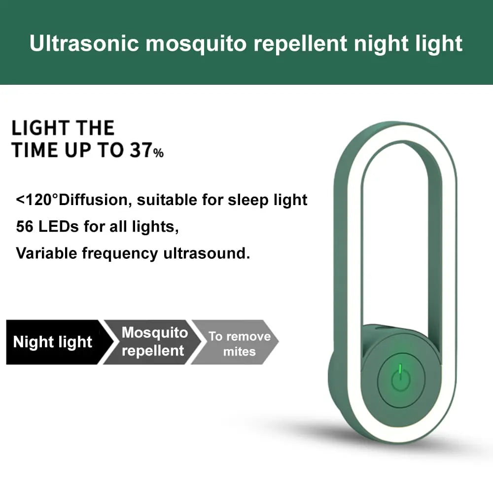 BowLift | LED Ultrasonic Mosquito Repellent – Safe, Silent & Pet Friendly