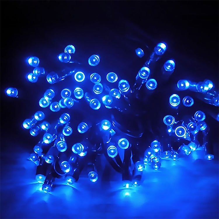 BowLift | 200 LEDs Outdoor Waterproof Christmas Festival Decoration Solar Lamps String Lights, Length: 22m (Blue)
