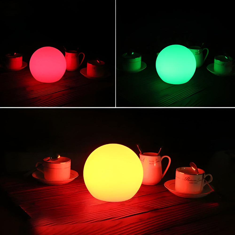 BowLift | LED Table Lamp with Dynamic Color Change - Mood Lighting Glowing Ball