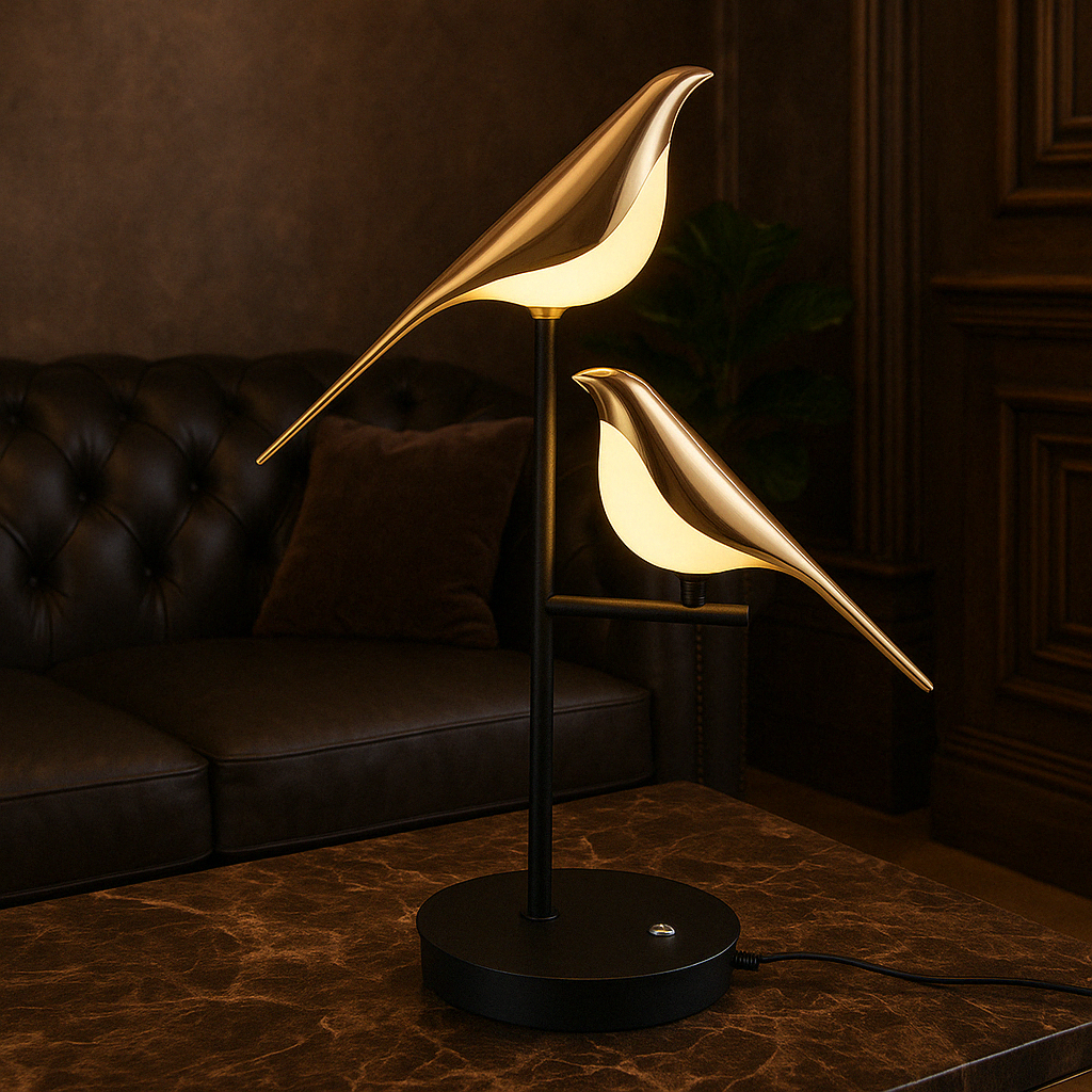 BowLift | MrBird Table Lamp – Charming Decorative Bird-Shaped Lamp with Soft LED Light