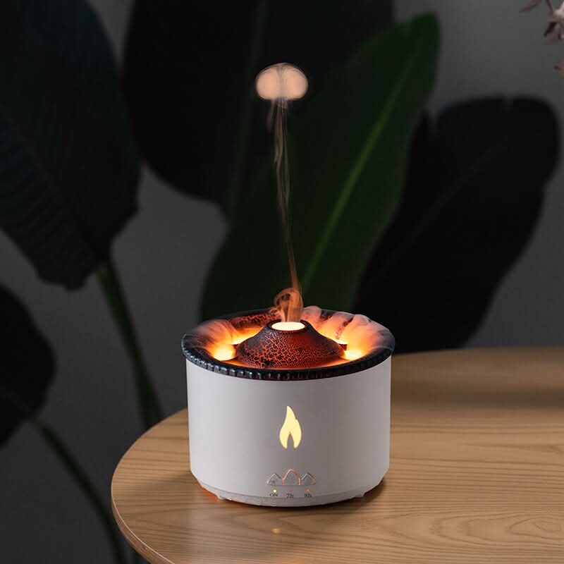 BowLift | Aroma humidifier with flame effect & night light for relaxation & room fragrance