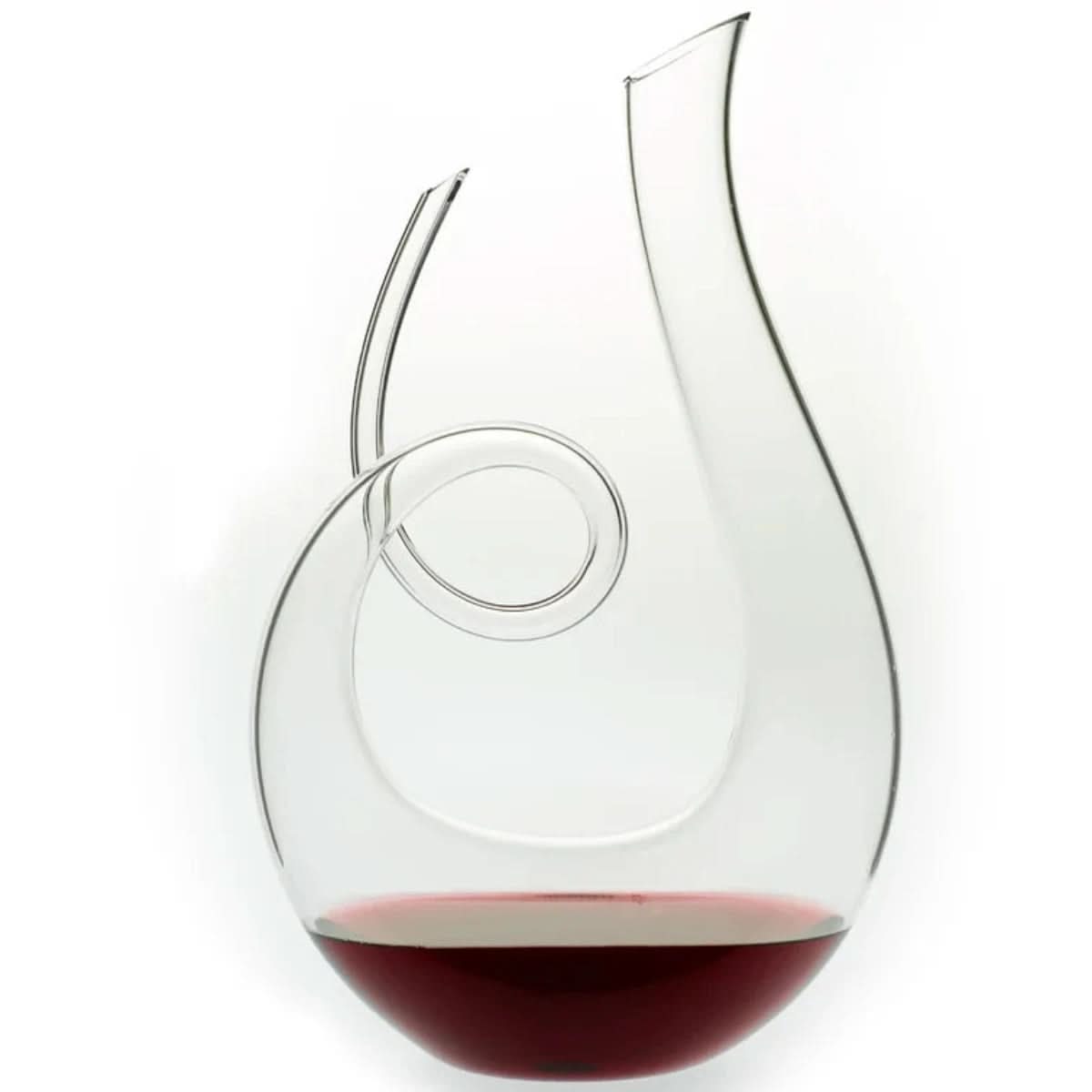 BowLift | Elegant Swirling Wine Decanter for Aeration and Serving