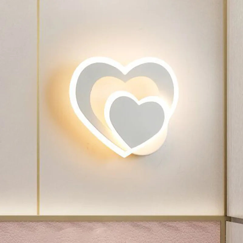 BowLift | Heart Wall Light | Romantic Design | Easy Installation - AtmosLove