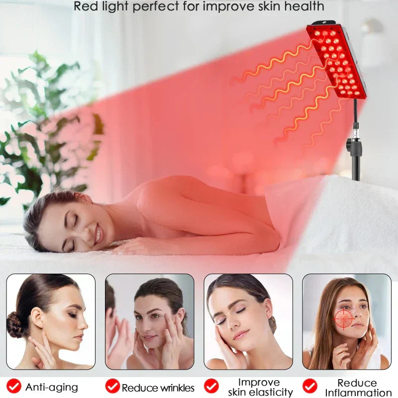 BowLift | GlowWave | Red Light Therapy Panel | Deep Healing | Illuminated Pain and Stress