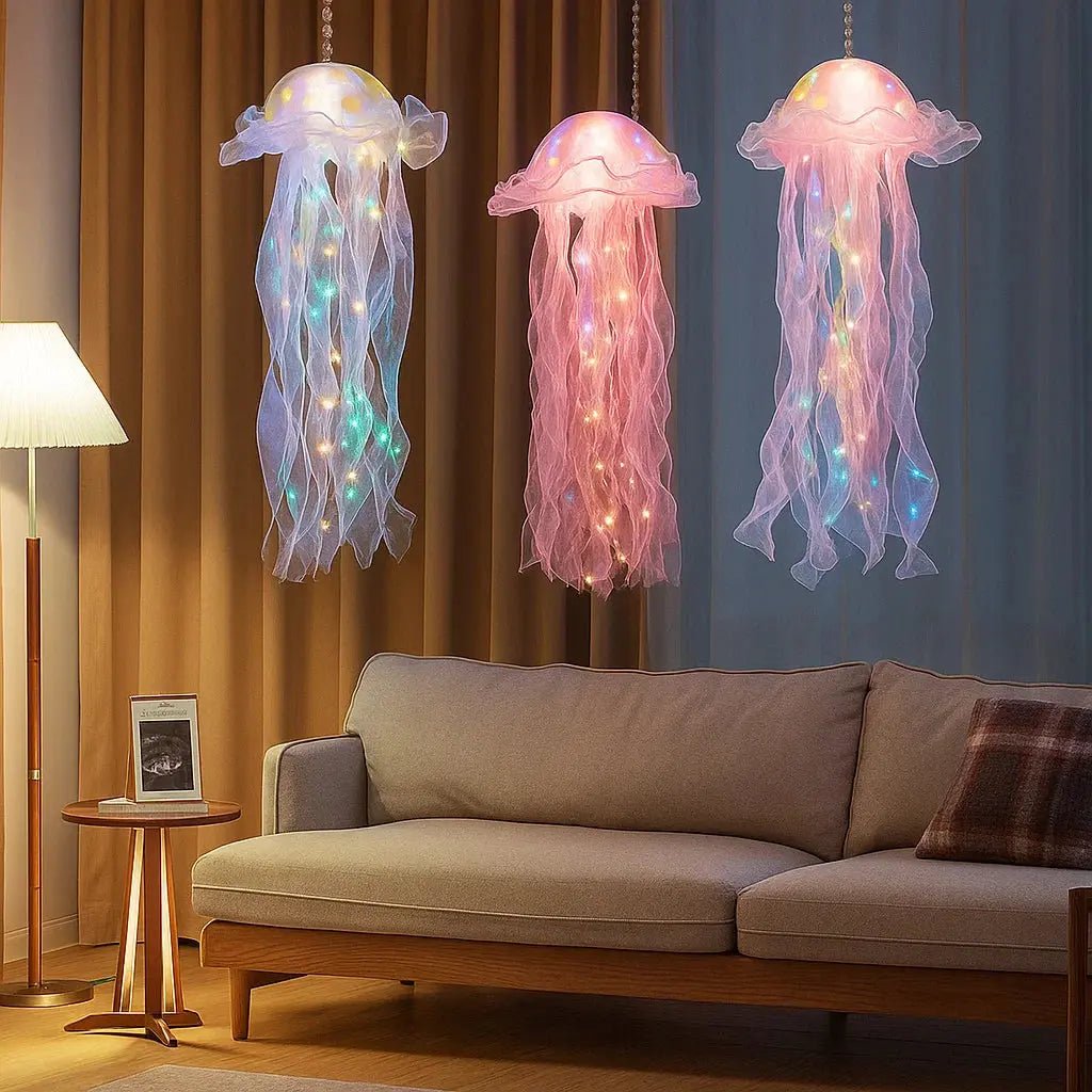 BowLift | Glowing Jellyfish Decorative Light for Atmospheric Ambiance