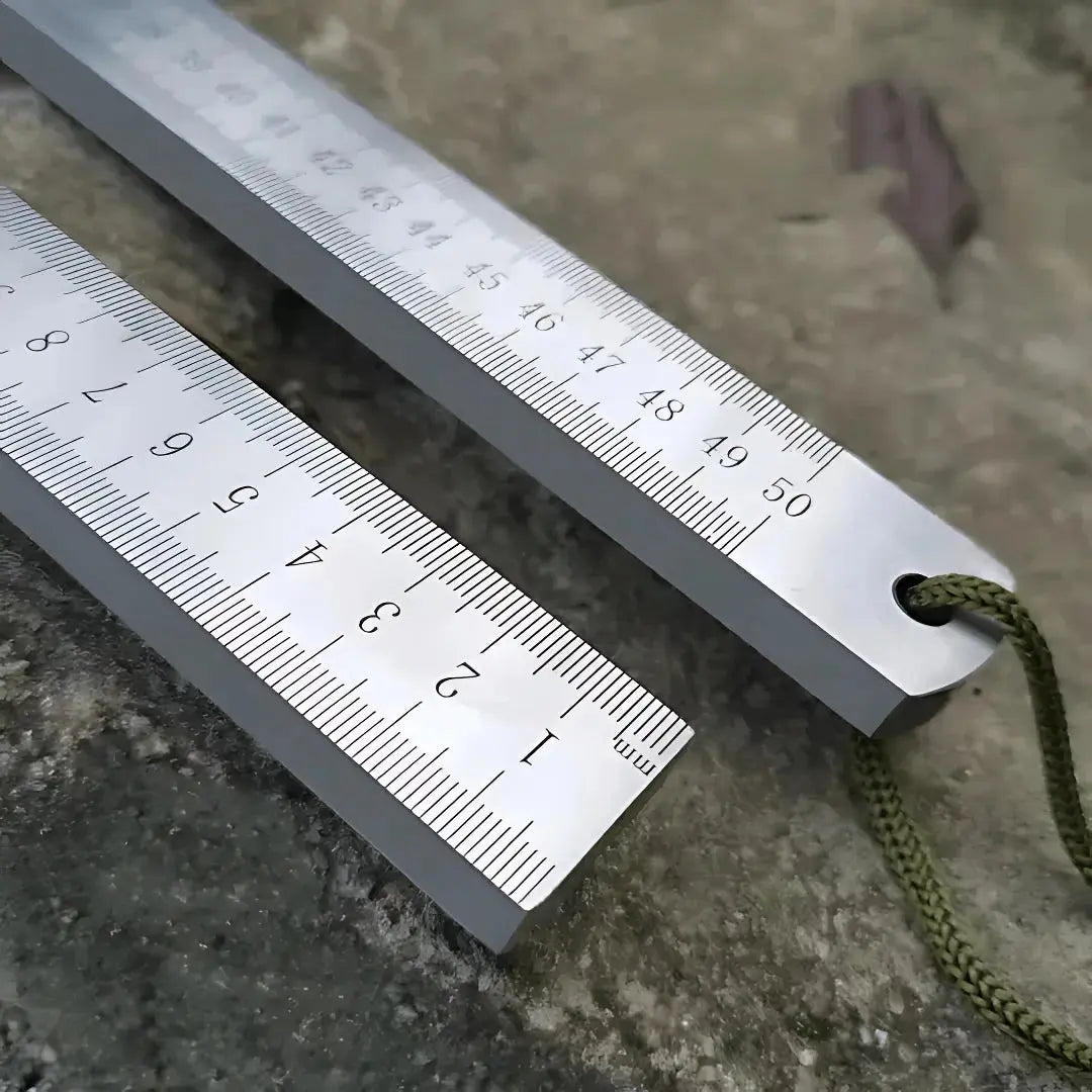 BowLift | Ruler made of hardened steel – used as an emergency tool