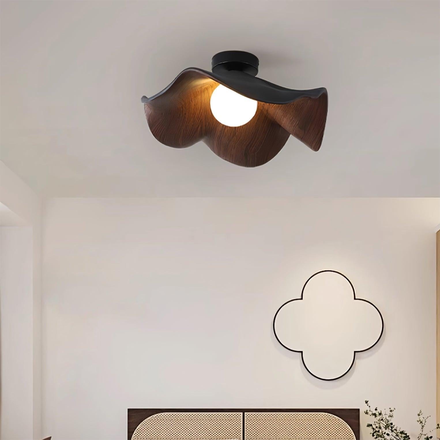 BowLift | Elegant Wooden Ceiling Lamp with Scandinavian Inspiration