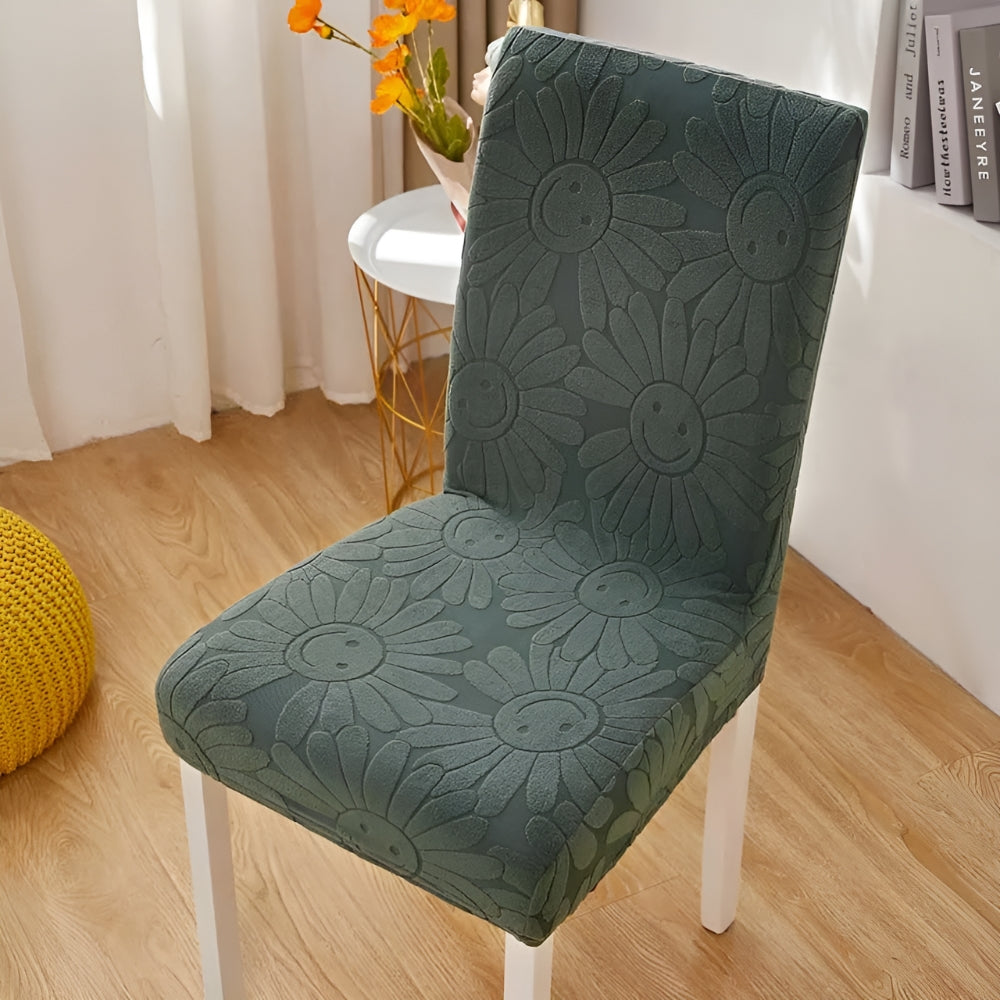 BowLift | Fleur Smiley Flower Stretch Chair Cover