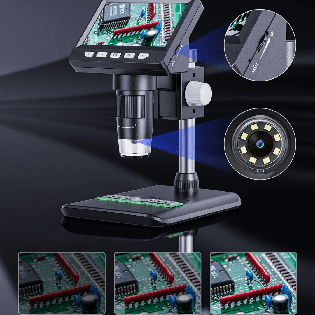 BowLift | High-resolution digital microscope with display