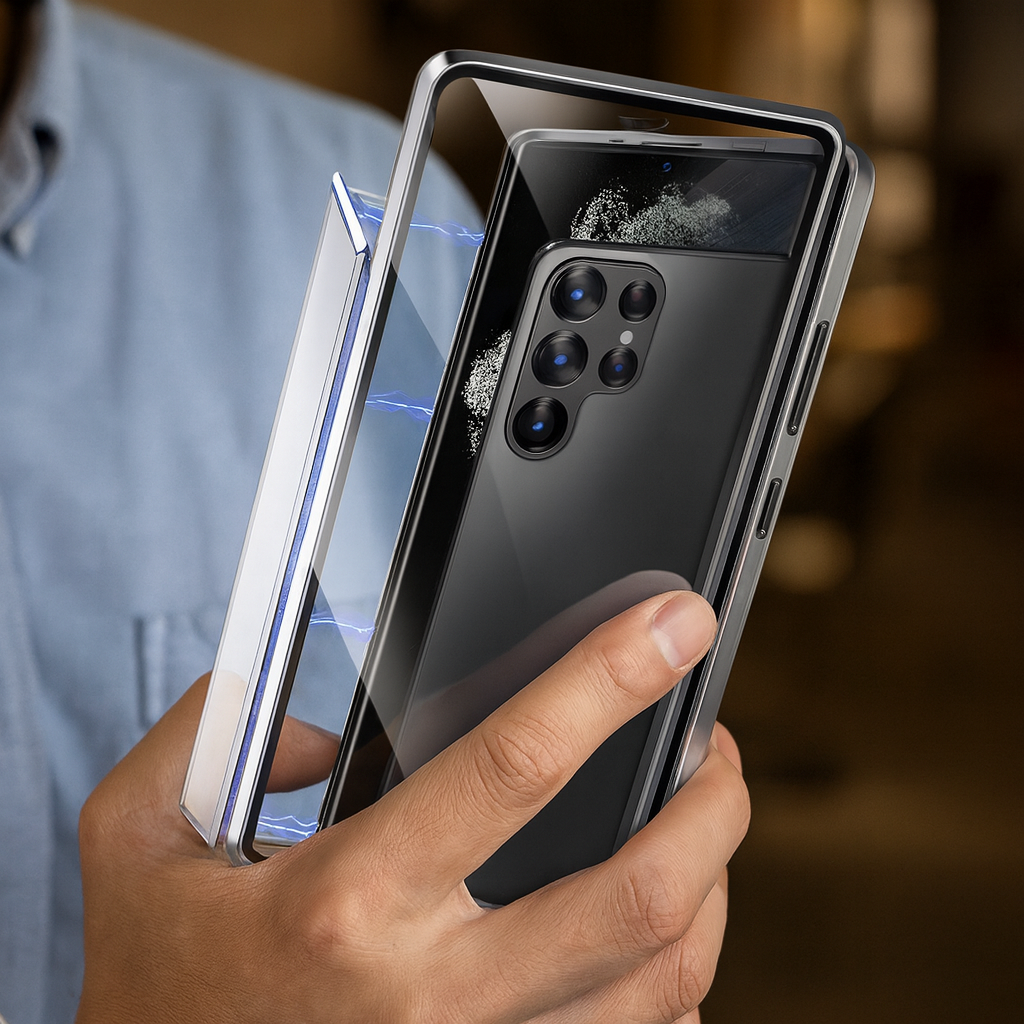 BowLift | Magnetic Glass Privacy Phone Case