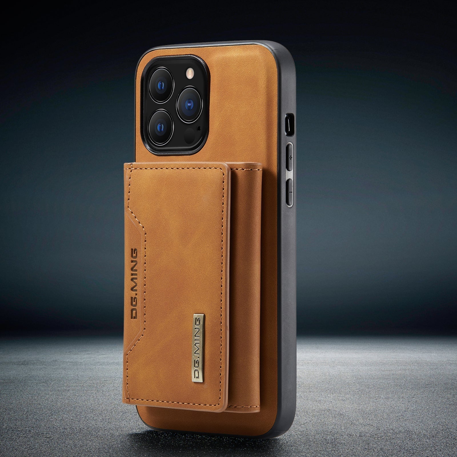BowLift | 2 in 1 detachable leather wallet case for iPhone
