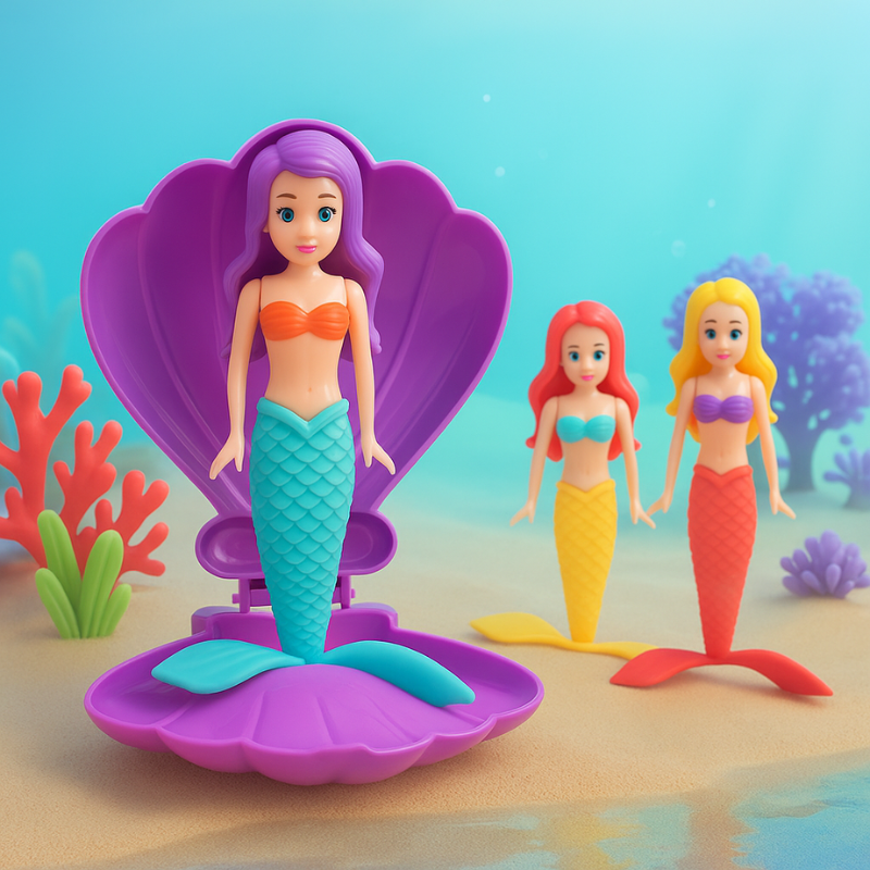 BowLift | WaterWonder Magical Shell – Playful mermaid toy for the swimming pool
