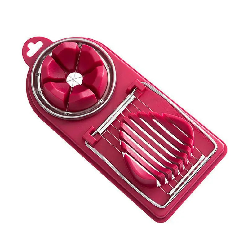 BowLift | Manual Egg Slicer with Stainless Steel Blades and Sturdy Handle