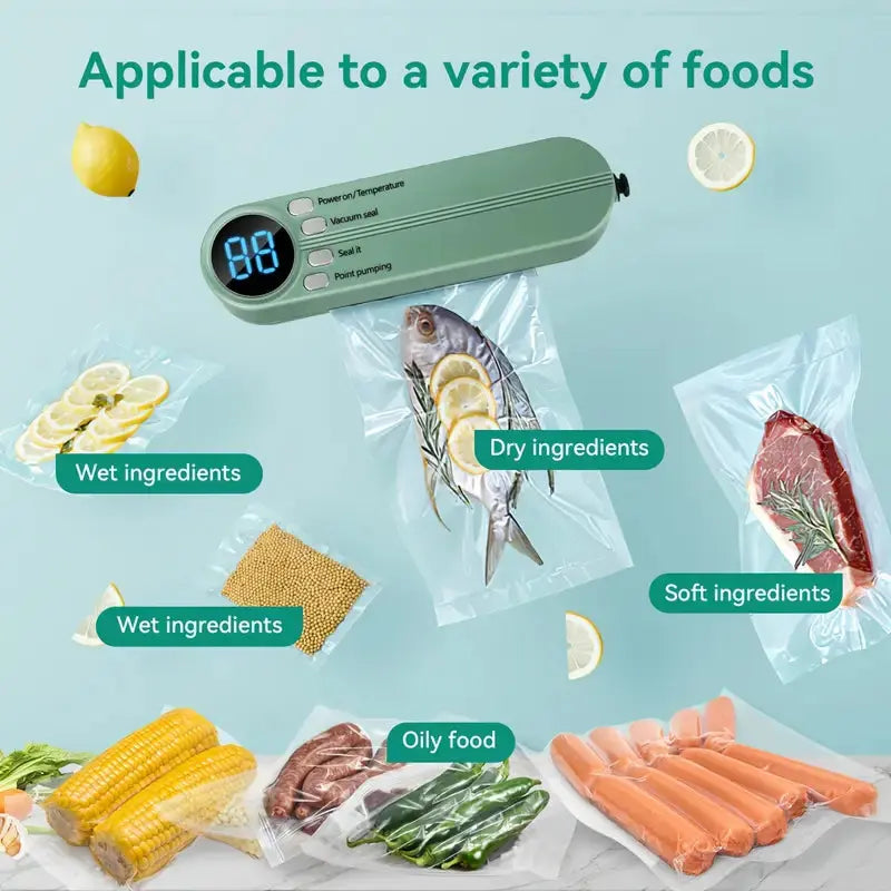 BowLift | Mini Cordless Vacuum Sealer – Fresh Food in No Time