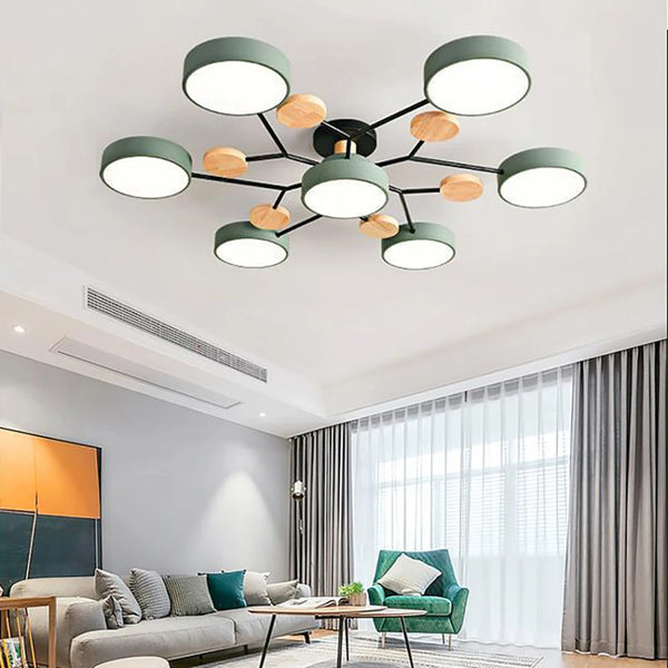 BowLift | Designer Slim Ceiling Lamp with Hand-Finished Detail