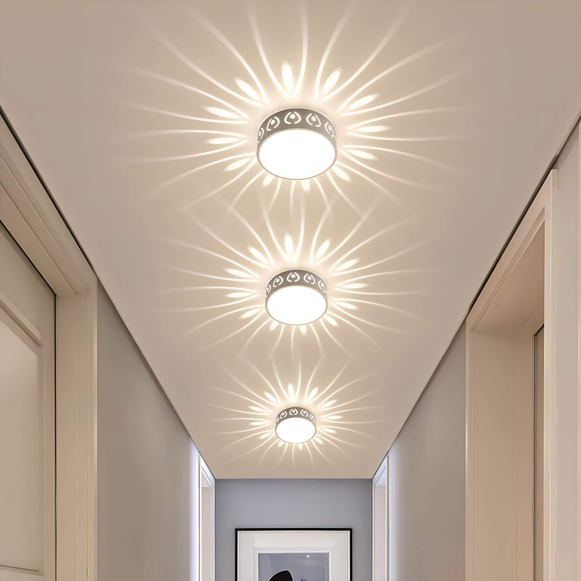 BowLift | Modern LED ceiling light - for entrance, hallway and balcony