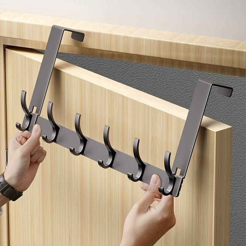 BowLift | de-Deur Haak - Modern aluminium door hooks for stylish & space-saving storage