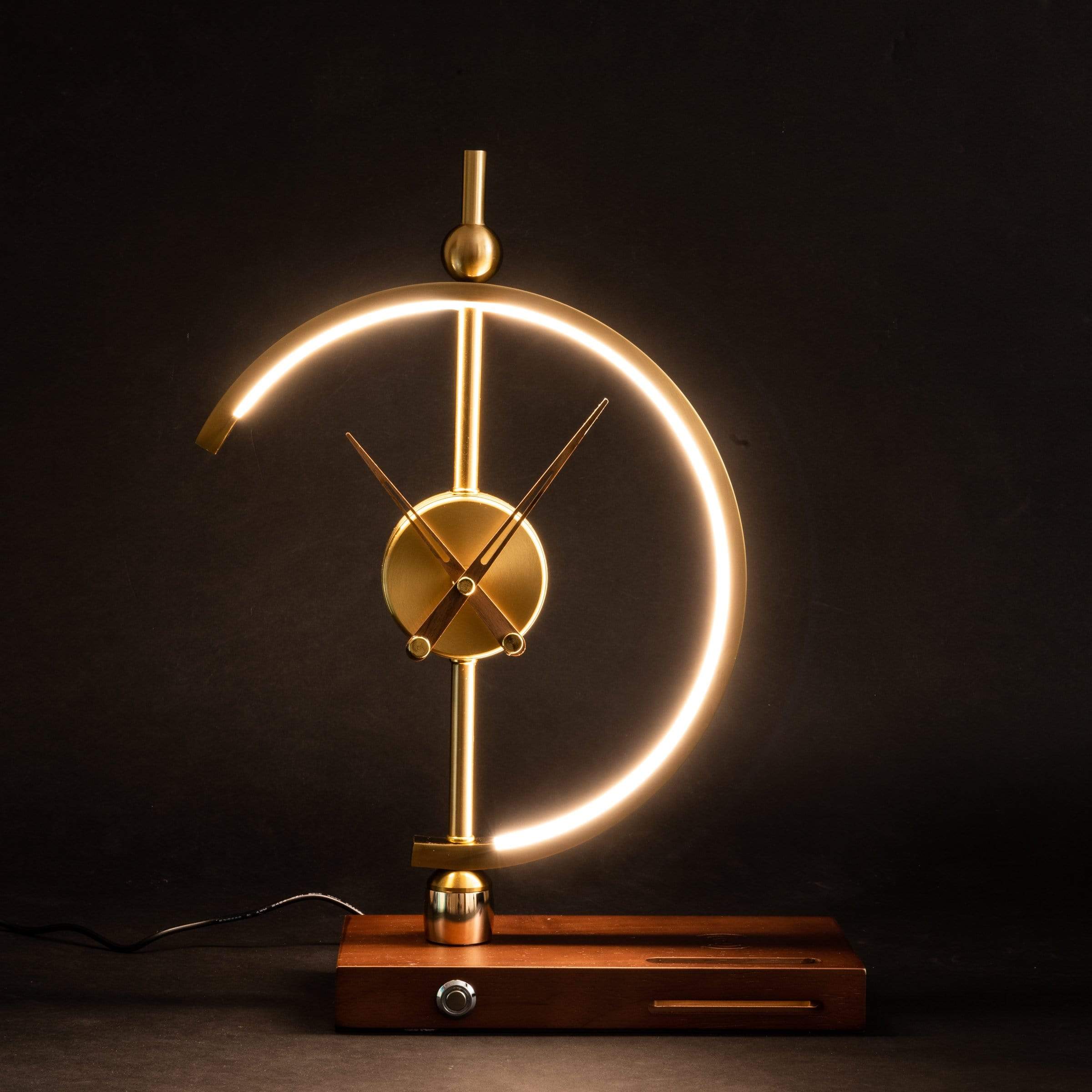 BowLift | Designer clock with LED lamp and built-in charging