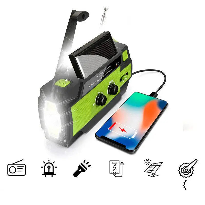 BowLift | Emergency Solar Radio with Power Bank and SOS Alarm