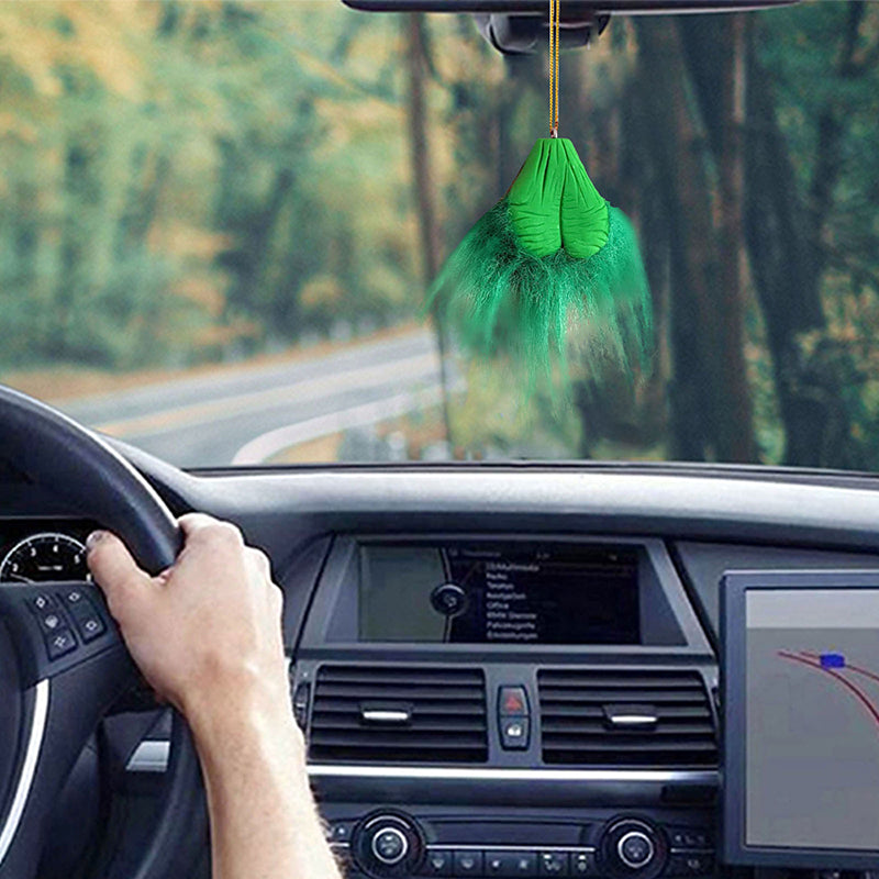 BowLift | Hairy Grinchy Ball Christmas Ornament