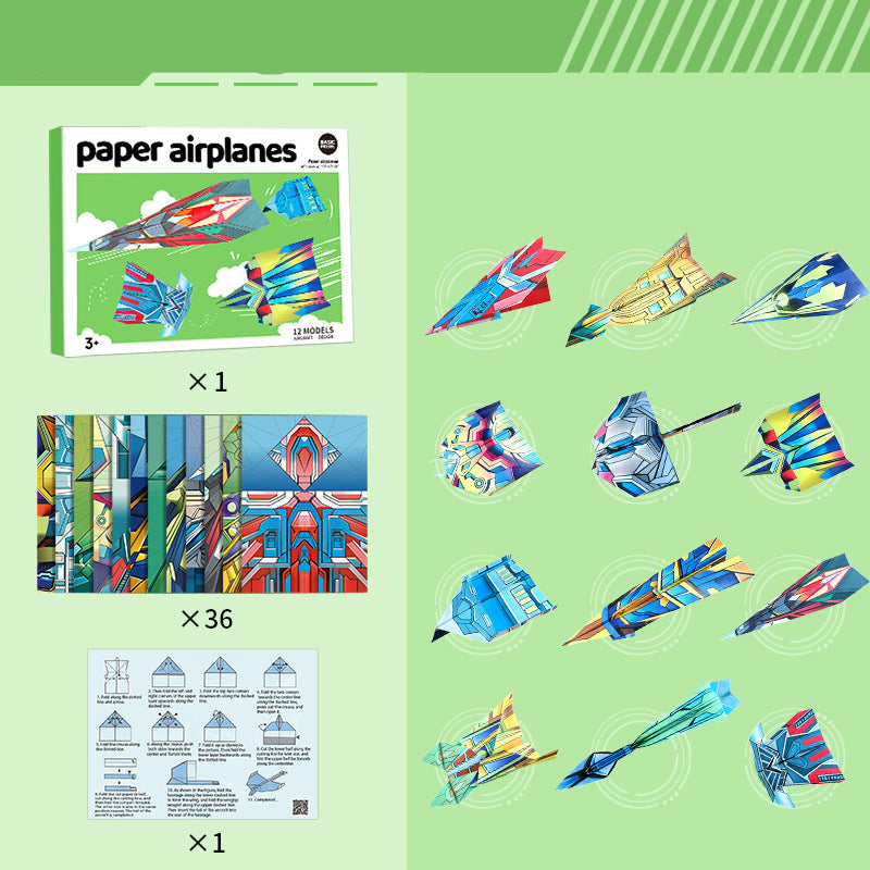 BowLift | Paper Plane Building Set with Instructions