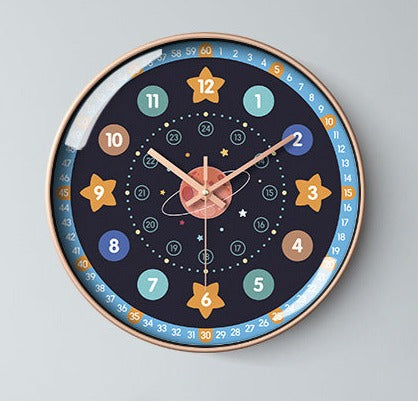 BowLift | Children's Room Children's Room Silent Clock 12 Inch