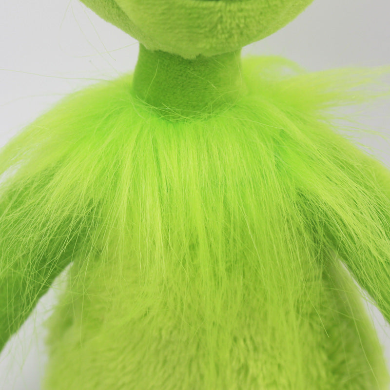Green Plush Grinch Christmas Doll