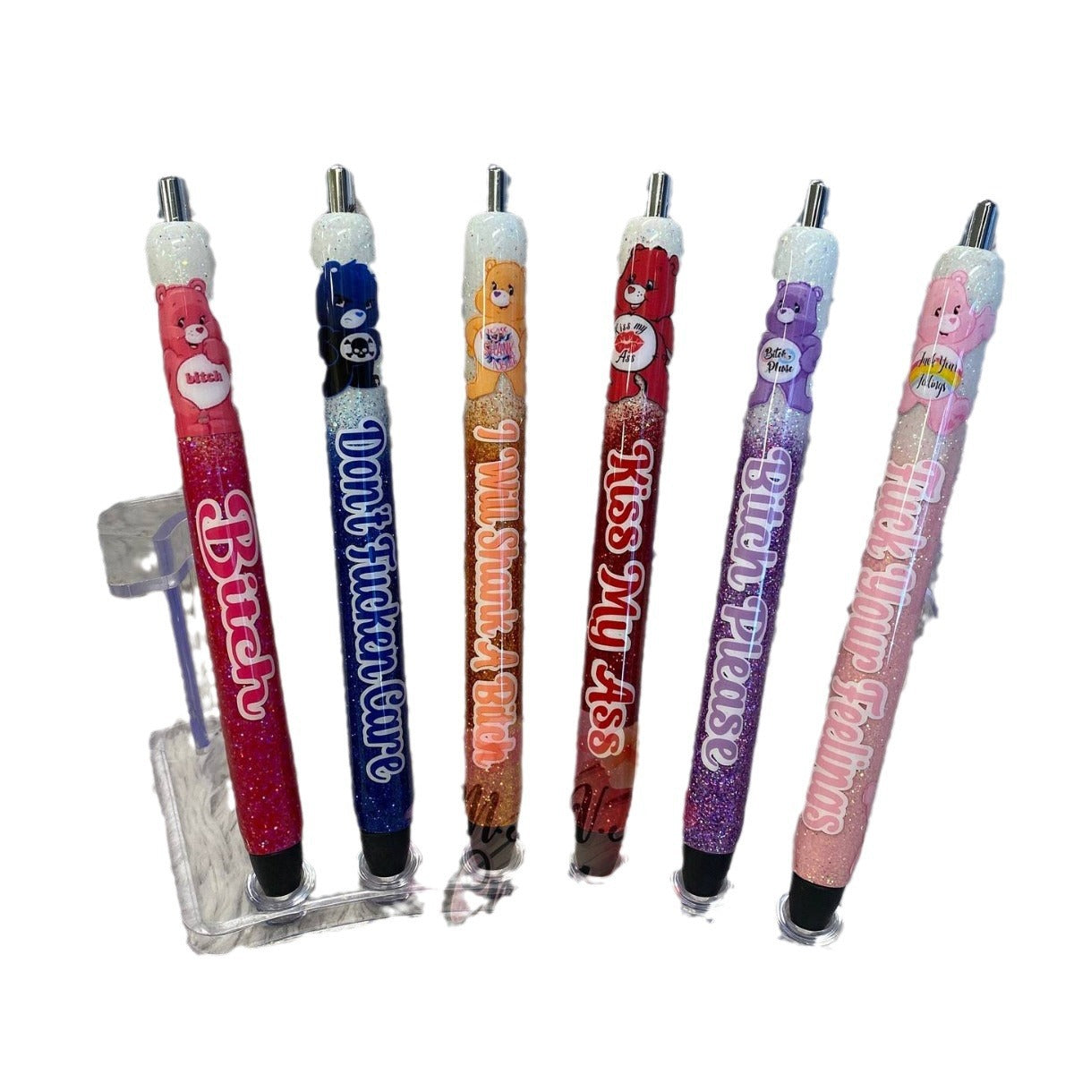 BowLift | Funny bear pens set of 8pcs