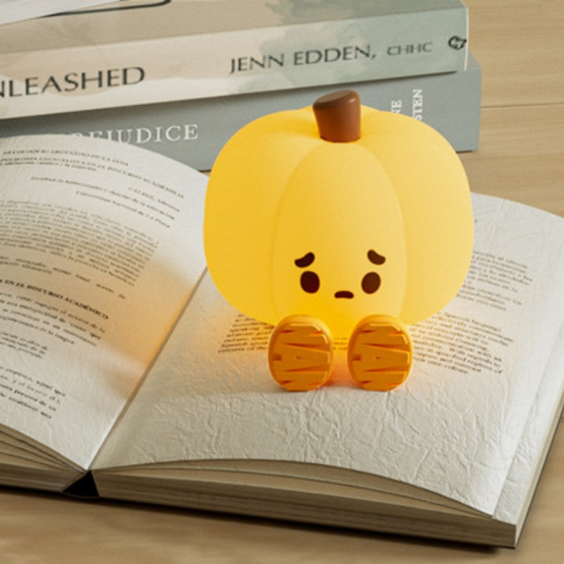 BowLift | Pumpkin Silicone Tap Light Atmosphere Night Light